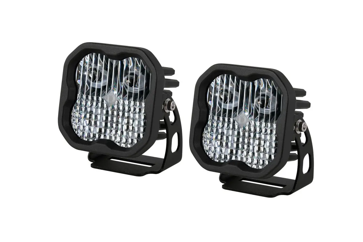 Diode Dynamics: Stage Series 3" Sae/Dot White Pro Led (Pair) 1