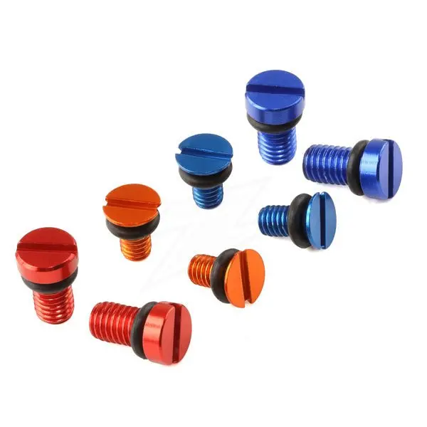 Front Fork Air Valve Cap Screw 1