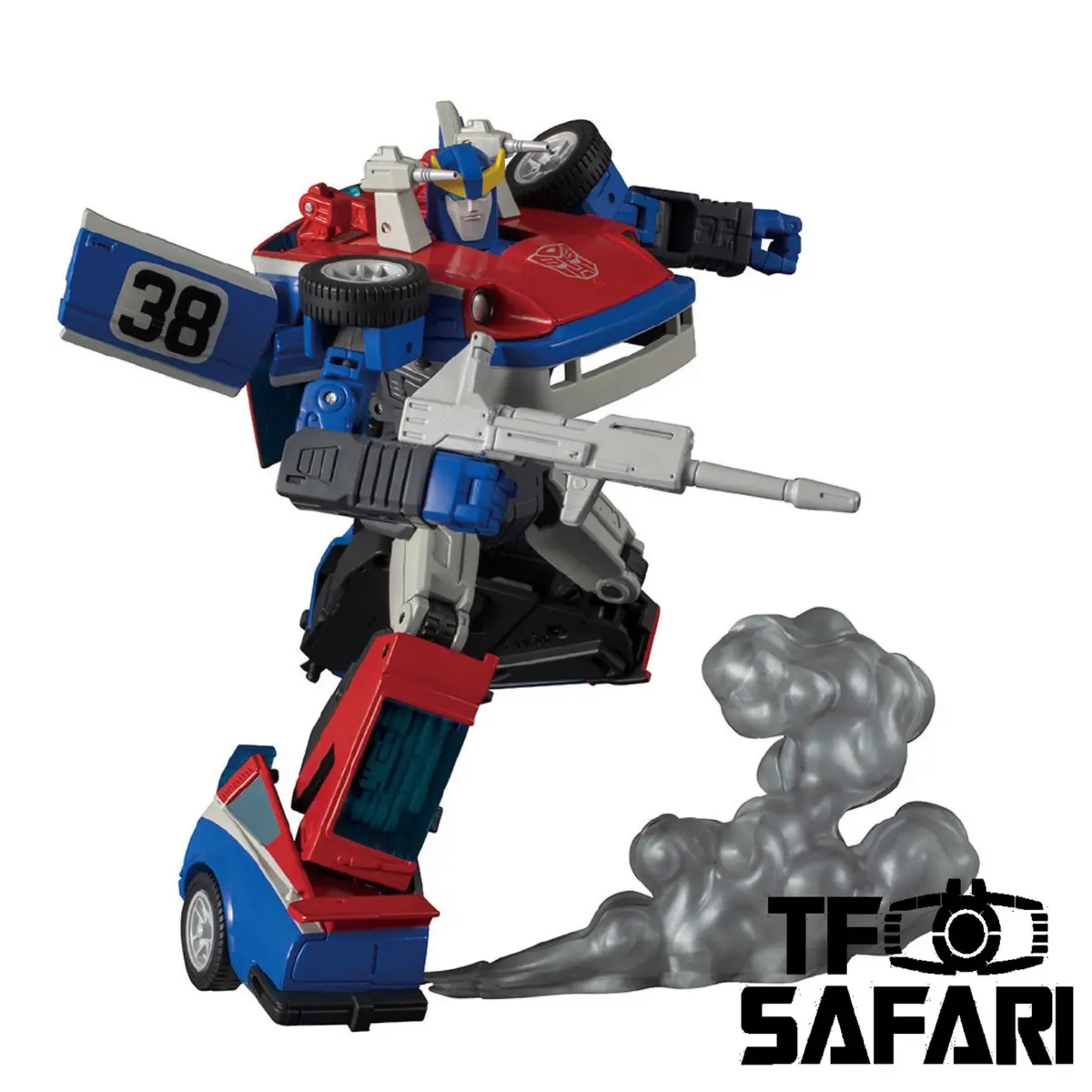 Takara Tomy Masterpiece Mp19+ Mp-19+ Smokescreen Exclusive (With Collectible Pin) 17Cm / 6.7" 1