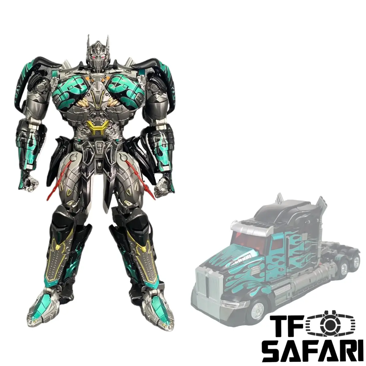 4Th Party Bs-03S Bs03s Ko Ut R02 R-02 Challenger (Aoe / Tlk Optimus Prime) Black Version 28Cm / 11" 1