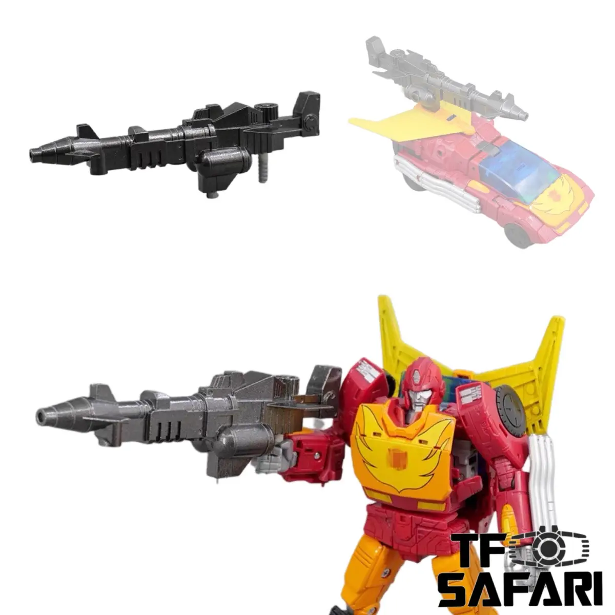 Tim Heada Th034 Th034 Weapon Set For Potp / Wfc Kingdom Rodimus Prime Upgrade Kit 1