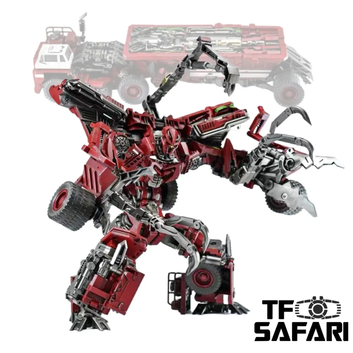 Devil Saviour (Bombusbee) Ds-03 Compresor (Overload Of Rotf Devastator Constructicons) 18Cm / 7" 1