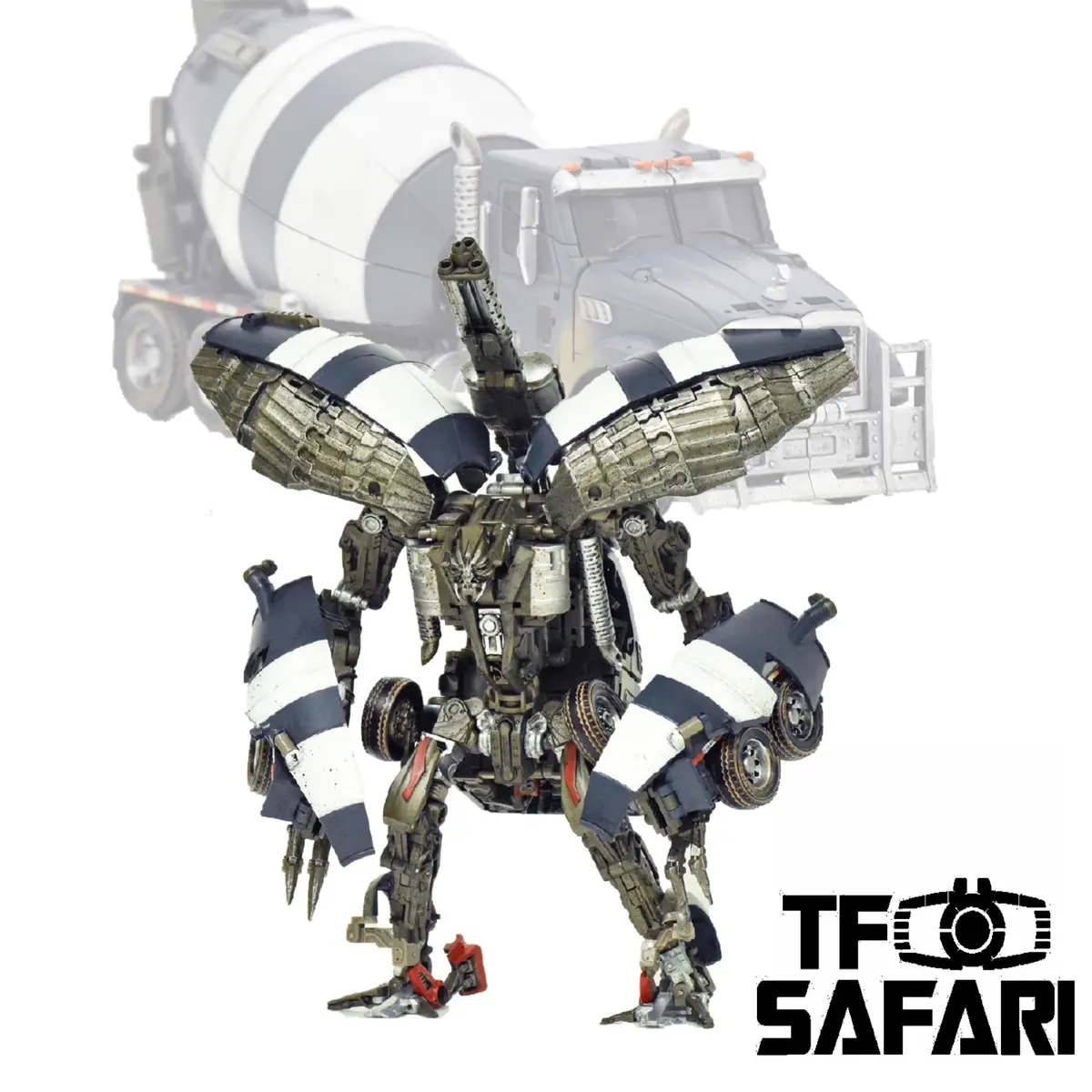 Devil Saviour (Bombusbee) Ds-01 Split Of Trouble Maker (Mixmaster Of Rotf Devastator Constructicons) 18Cm / 7" 1