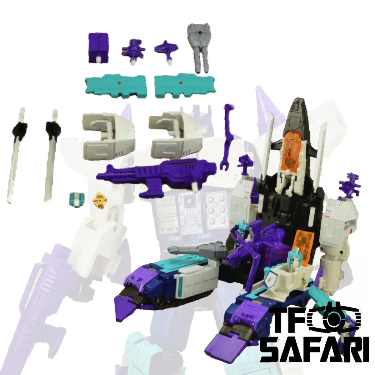 【Mto】Starscream Studio Ssc09-03 Uprade Kit ( Base Mode) For Titans Return / Lg60 Overlord Upgrade Kit 1