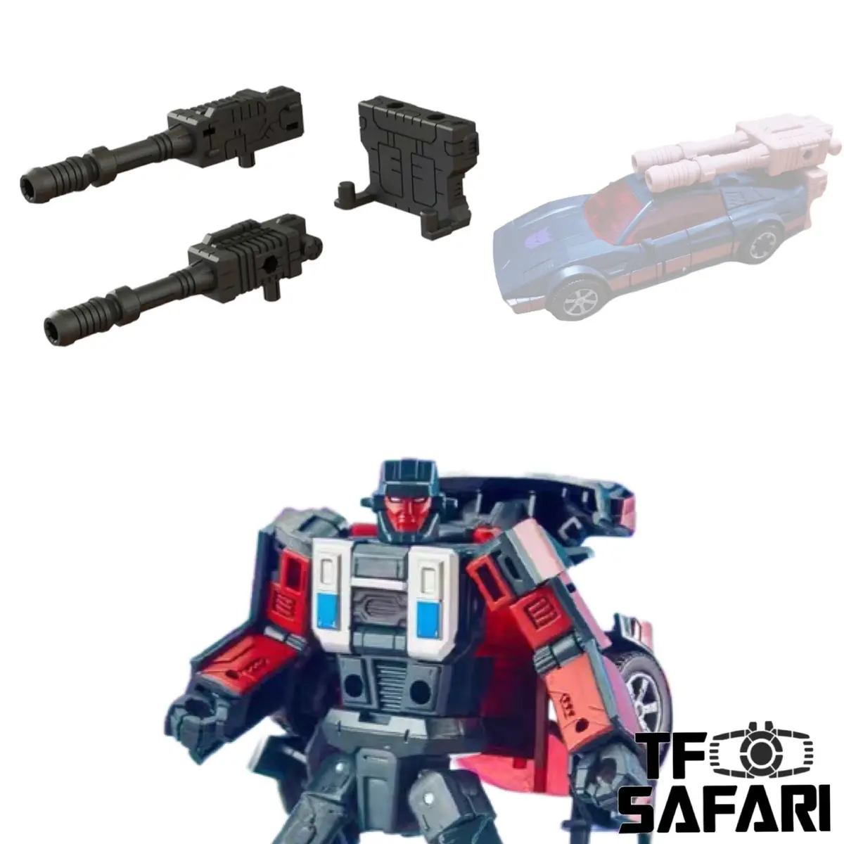 Matrix Workshop M75b M-75B Weapon Set  For Generations Legacy Deluxe Wildrider Upgrade Kit 1
