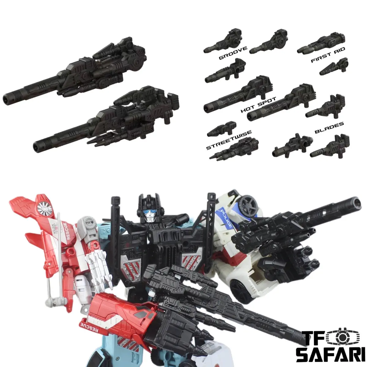 Matrix Workshop M-46 M46 Weapon Set For Cw Combiner Wars Defensor Upgrade Kit 1