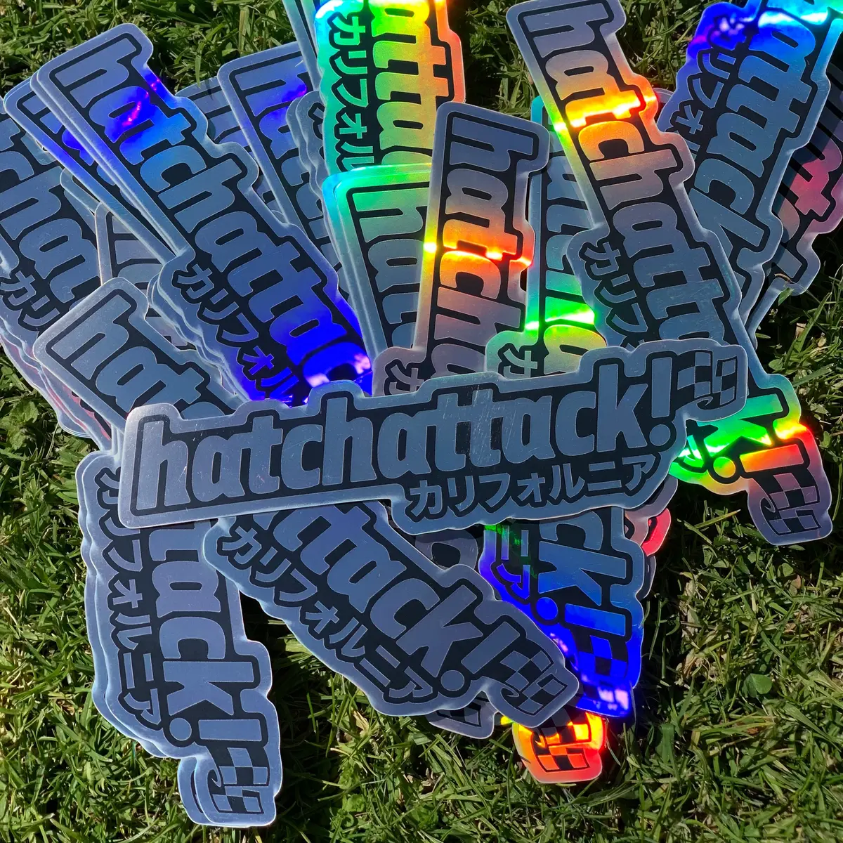 Hatchattack! Logo V.1 Holo 1