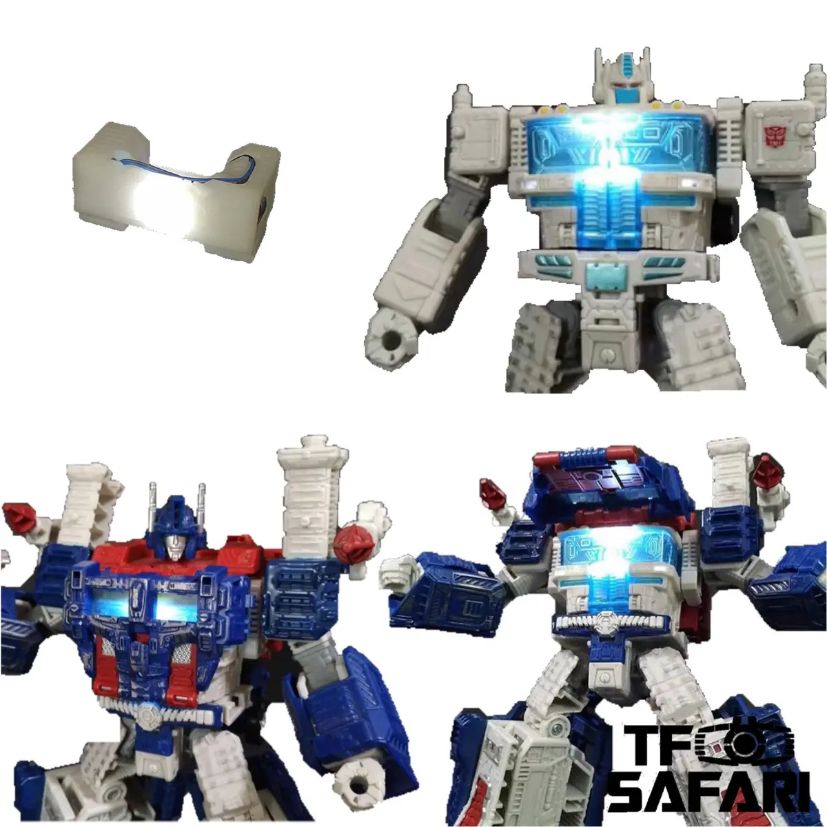 Shockwave Lab Sl-54 Sl54 Led Chest Light For Siege Ultra Magnus (Voyage Class) Upgrade Kit. 1