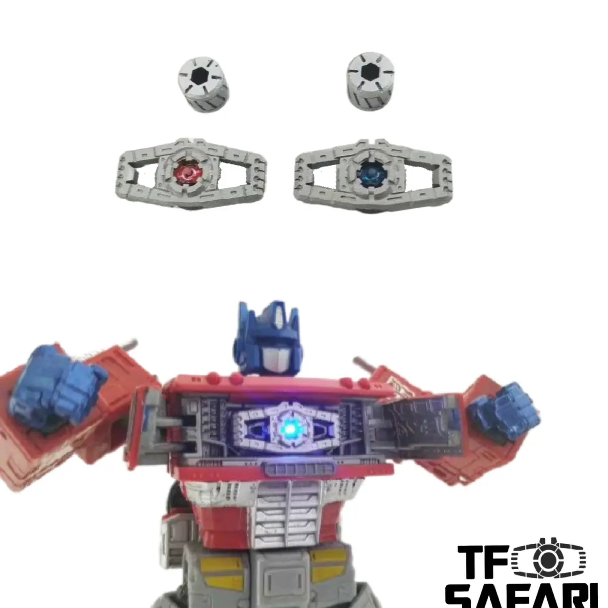 Shockwave Lab Sl-143 Sl-144 Sl143 Sl144 The Light Matrix For Wfc Earthrise Optimus Prime / Shattered Glass Optimus Prime Guard Upgrade Kit 1