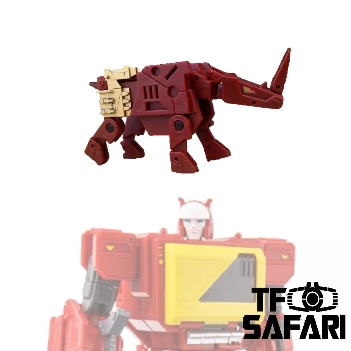 Keith's Fantasy Club Kfc Toys Cst-01 Cst01 Rhinohorn (Ramhorn) Justice Ver. (G1 Red) Cassettes 1