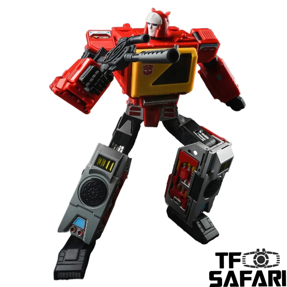 Keith's Fantasy Club Kfc Eavi Metal Phase 4A Transistor (Blaster / Twincast) Original Pure Red 24Cm 1