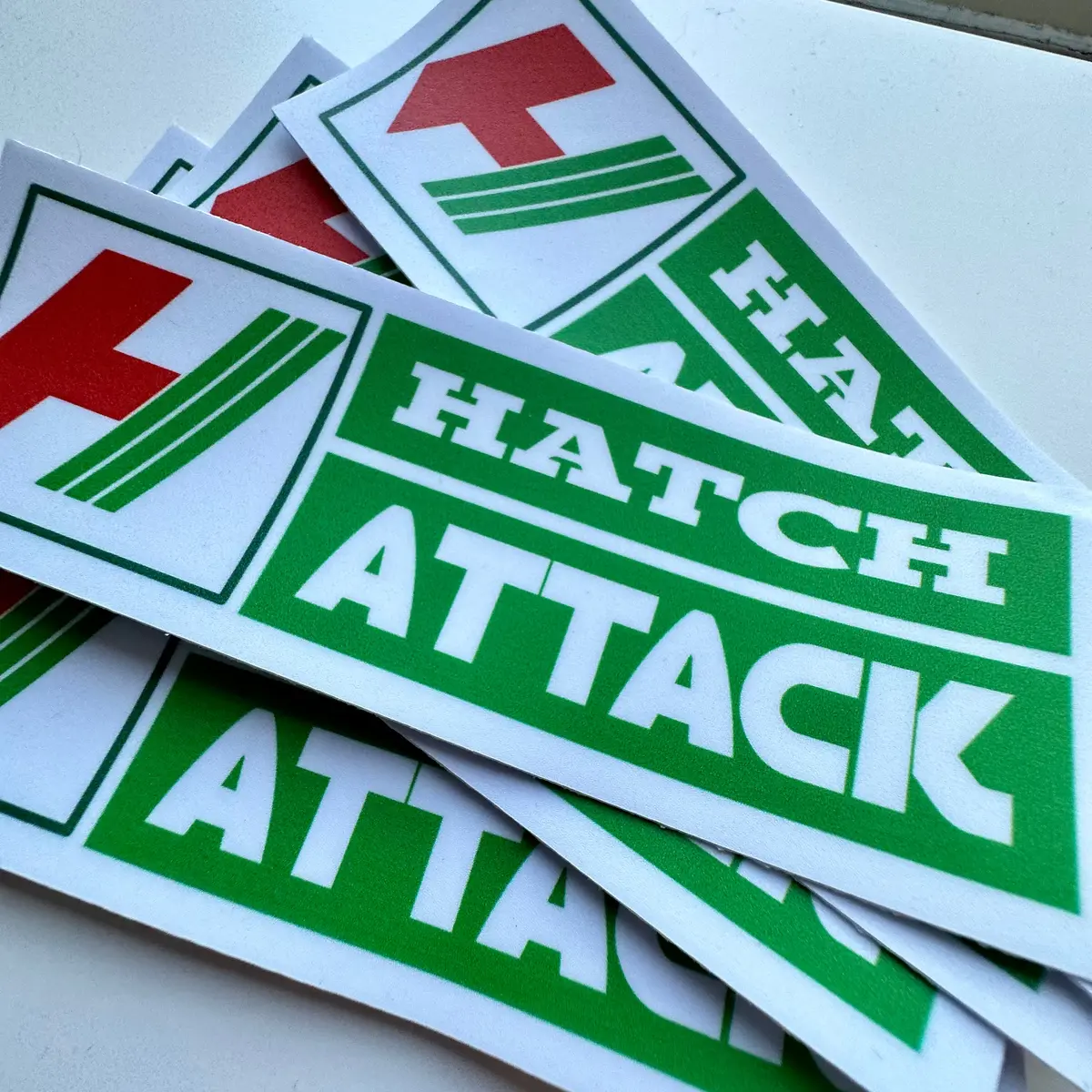 Hatchattack! “Verno” Decal Slap 1