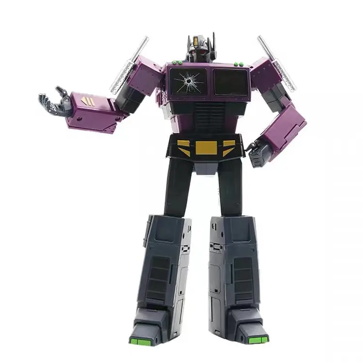 Transform Element Te-01E Te01e Masterpiece Optimus Prime (Mp Size, Mp-10Sg Mp10sg ) Shattered Glass Sg Version (Purple) 23Cm / 9" 1