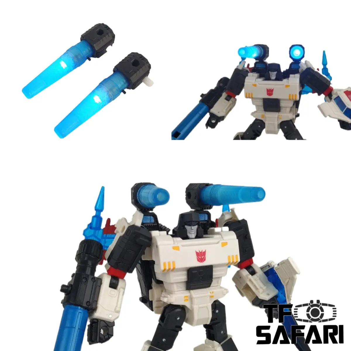 Shockwave Lab Sl-113 Sl113 Led Cannon Upgrade Kit For Generations Shattered Glass Megatron Upgrade Kit. 1