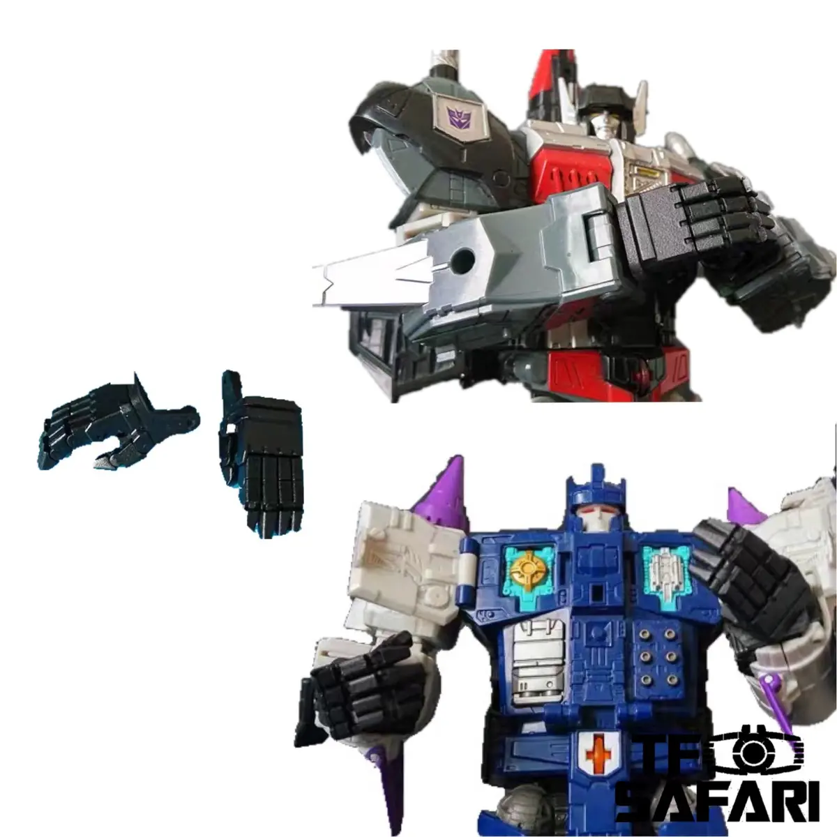 Shockwave Lab Sl-22 Sl22 Posable Hands For Titans Return Overlord / Black Shadow ( Voyage Class) Upgrade Kit 1