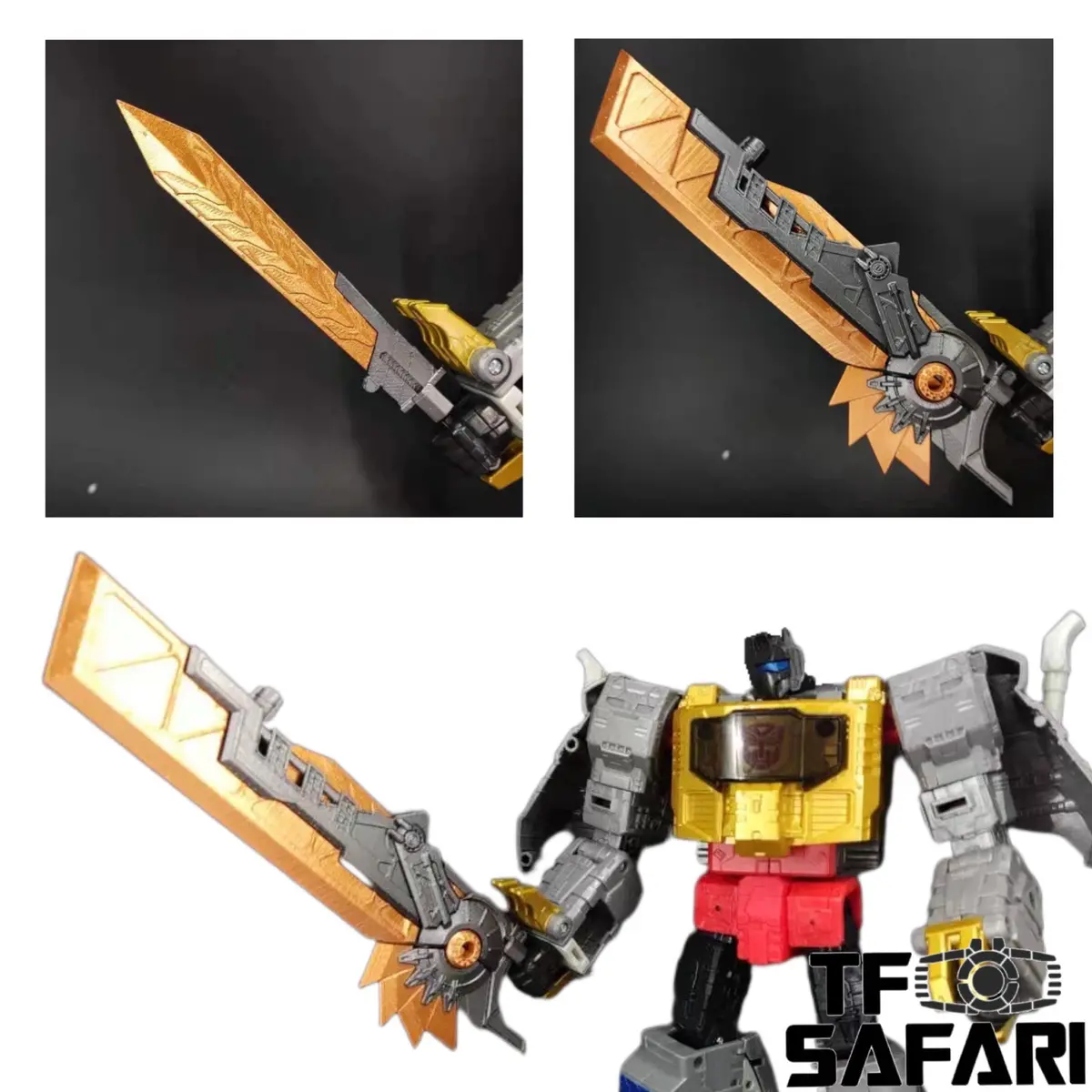Bdt Studio  Bdt-12 Bdt12 Weapon Set （Giant Blade） For Studio Series Ss86 Grimlock Upgrade Kit 1