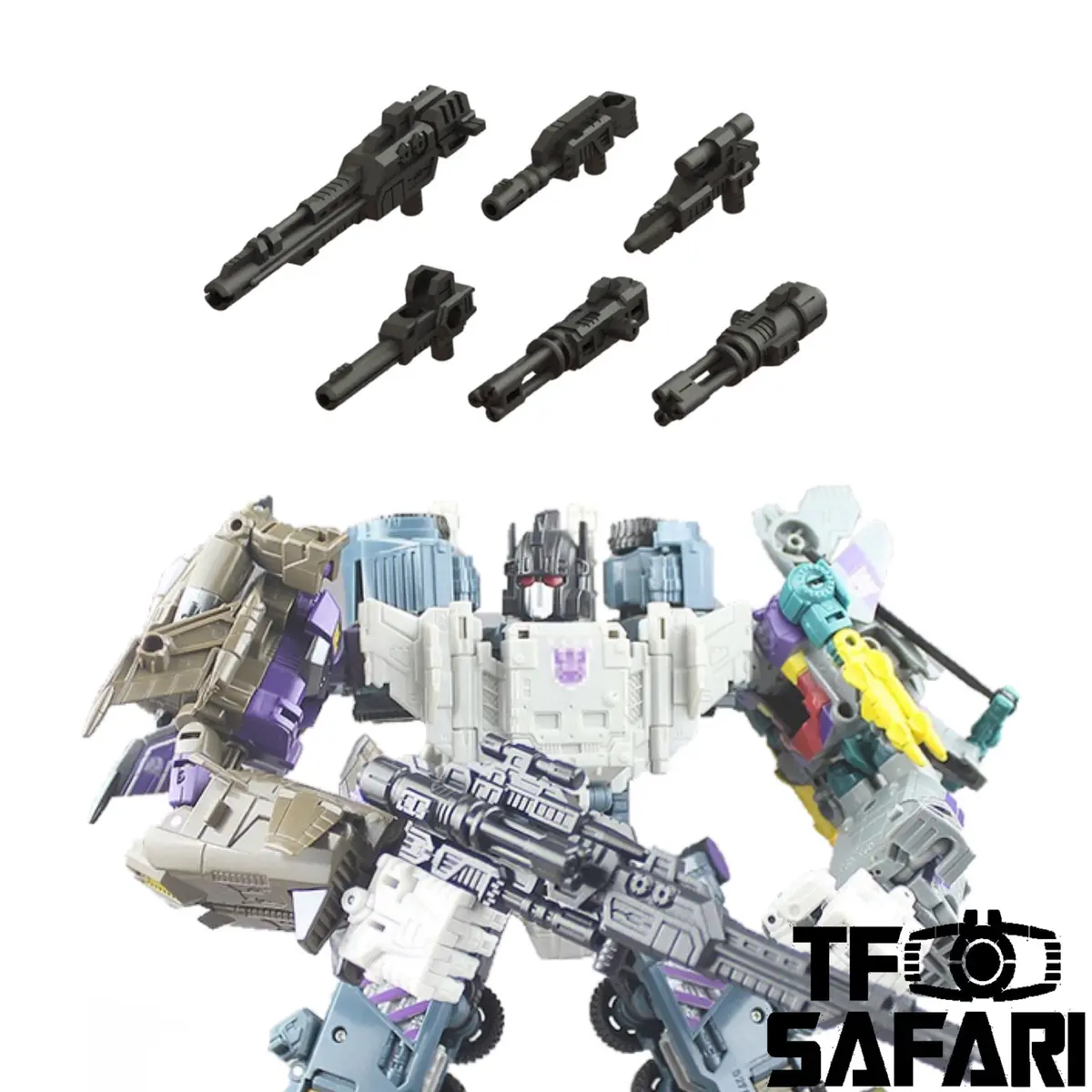 Matrix Workshop M-33 M33 Weapon Set For Combiner Wars Bruticus Upgrade Kit 1
