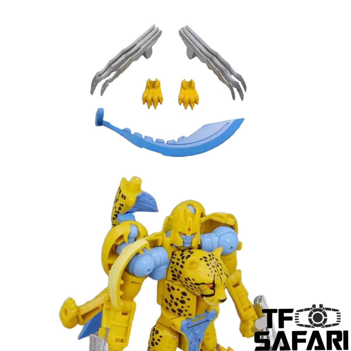 Tim Heada Th035a Th035a Melee Weapon Set (Claws & Blades) For Wfc Kingdom Deluxe Cheetor Upgrade Kit 1