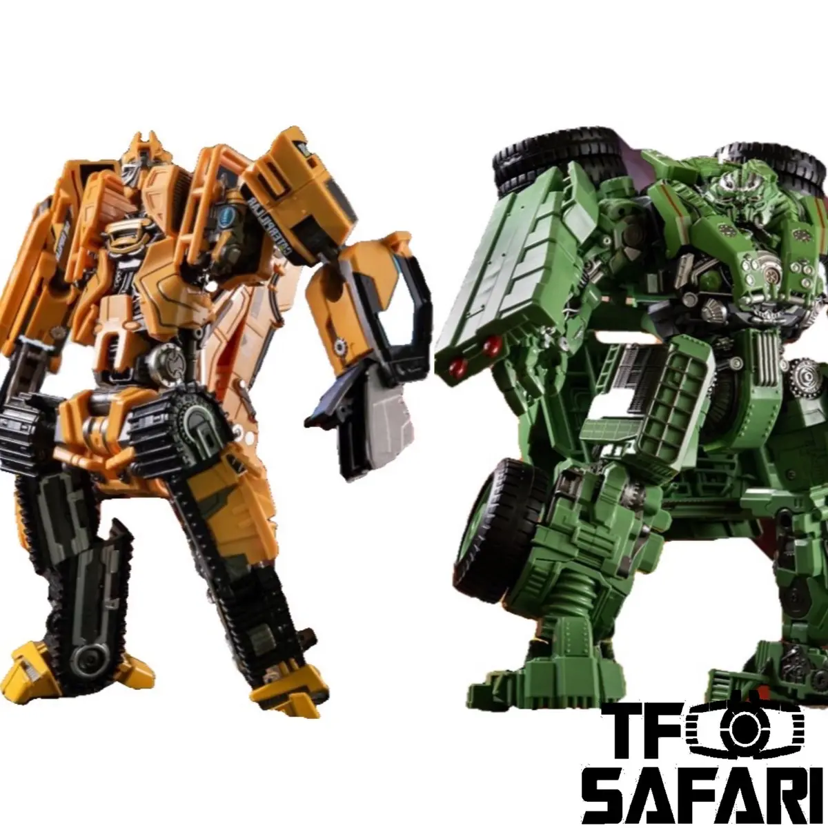 Mechanical Alliance Mechanical Team Mt-02 Mt02 Excavator (Scrapper) Mt-03 Mt03 Trailer（Long Haul) (Oversized Studio Series Rotf Devastator ) 1