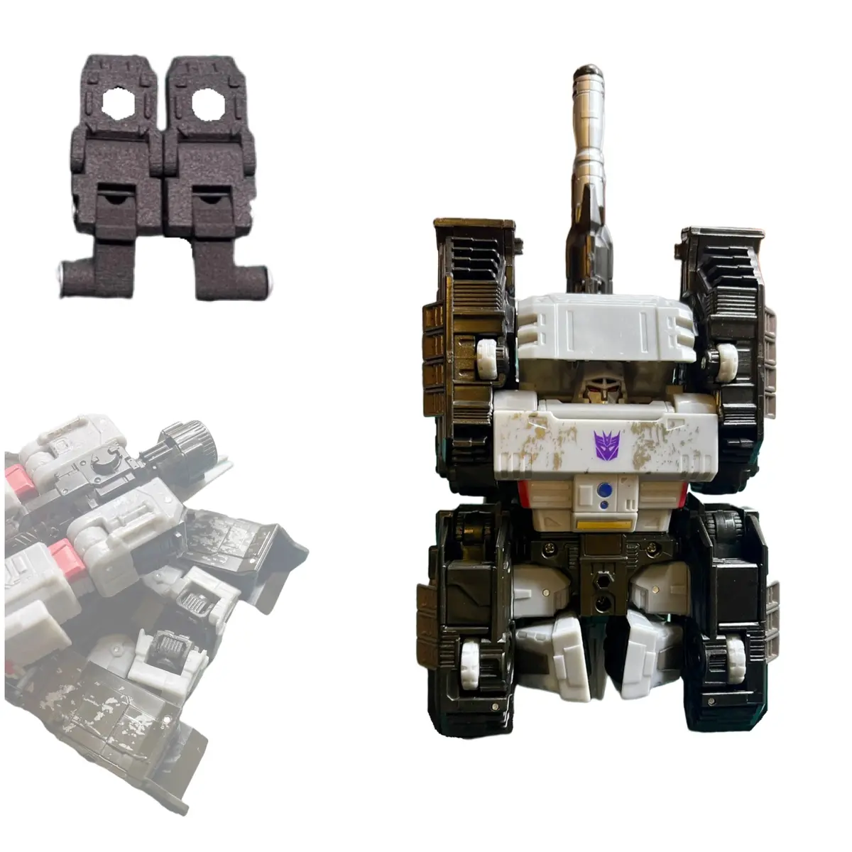 Skw-07 Skw07 Modified Ankle Joints For For Wfc Siege (Shattered Glass) Megatron Upgrade Kit 1