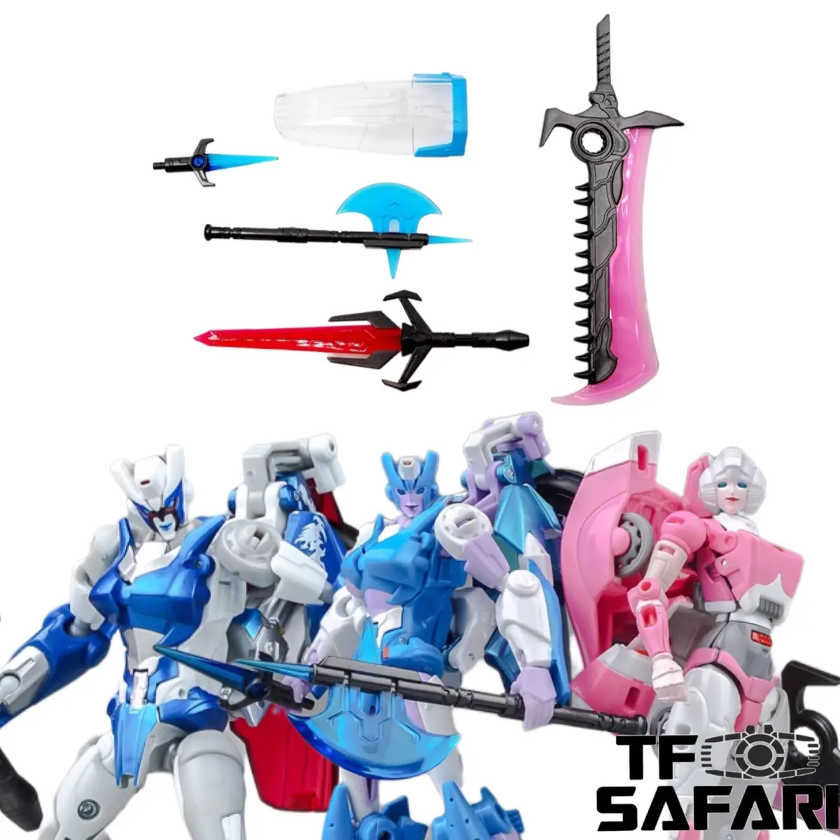 Beelzeboss Iron Lady Blz-06 Blz06 Weapon Set For Idw Chromia & Arcee Upgrade Kit 1