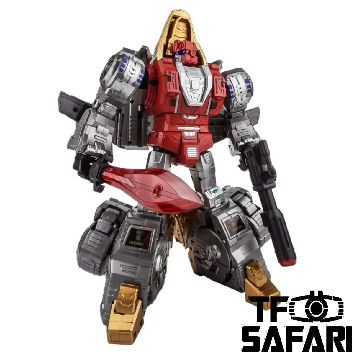 Gigapower Gp Hq-02 Hq02 Grassor (Slag) Metallic Version 28Cm / 11" 1