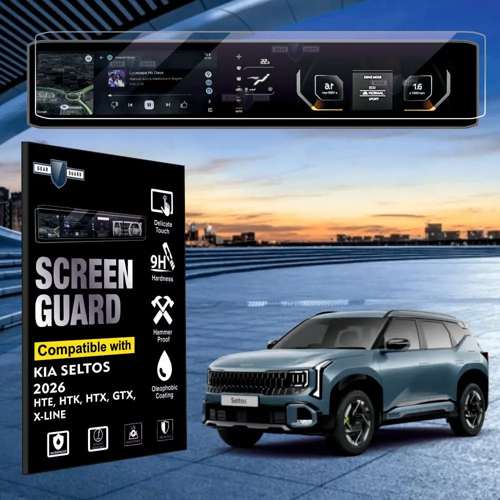 Kia Seltos Touch Screen Guard [2026] 1