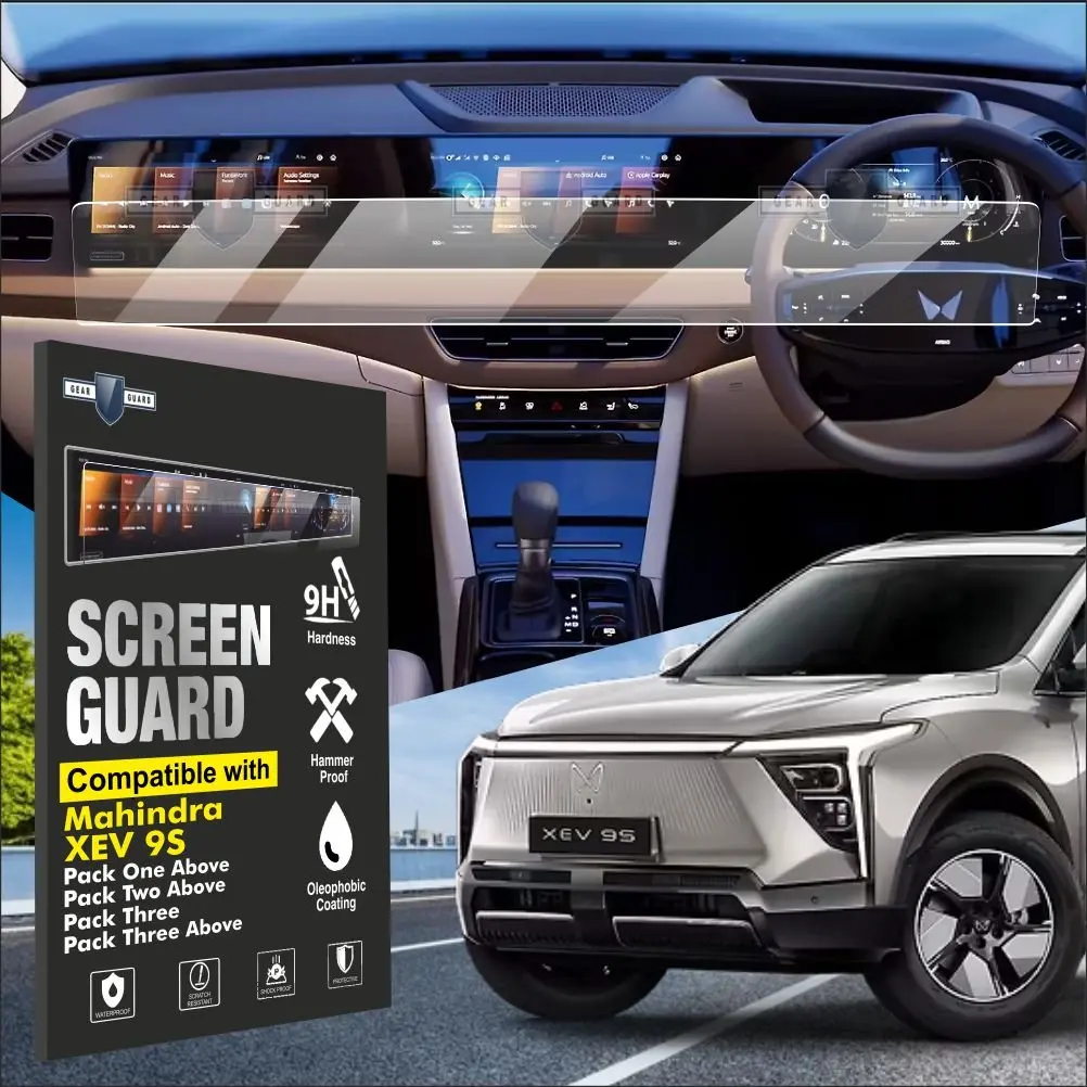 Mahindra Xev 9S Full Touch Screen Guard [2025-2026] 1