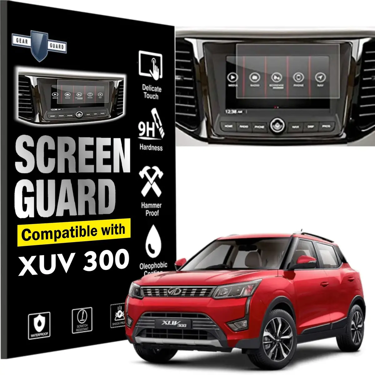 Mahindra Xuv 300 Touch Screen Guard [2019-2024] 1
