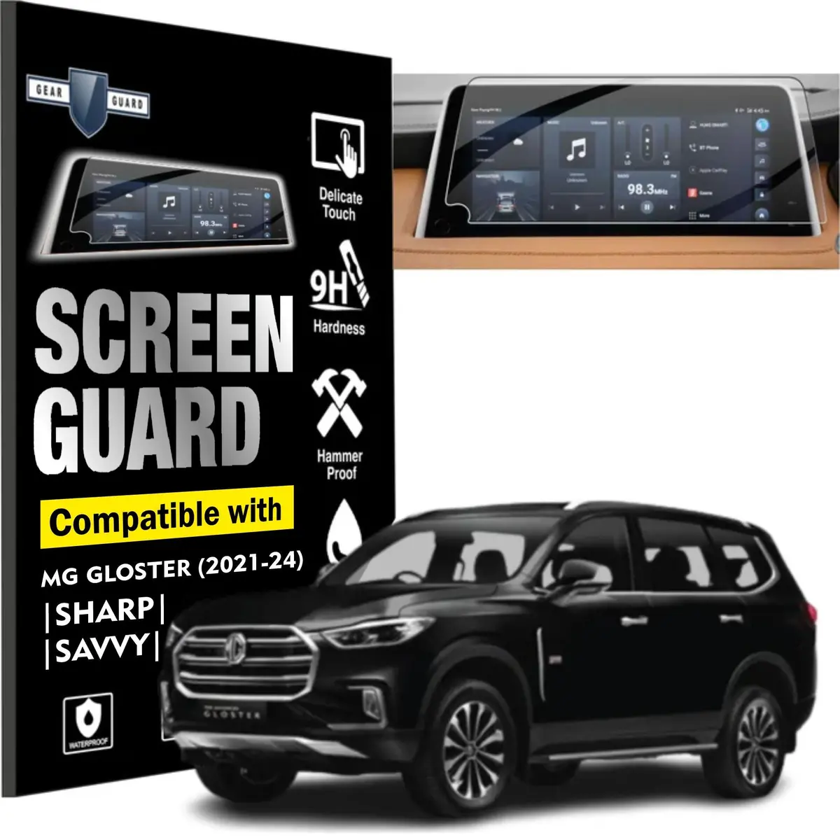 Mg Gloster Touch Screen Guard [2021-2024] 1