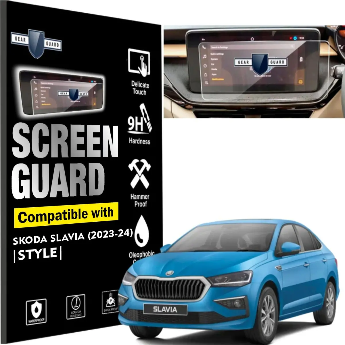 Skoda Slavia Touch Screen Guard [2021-2022] 1