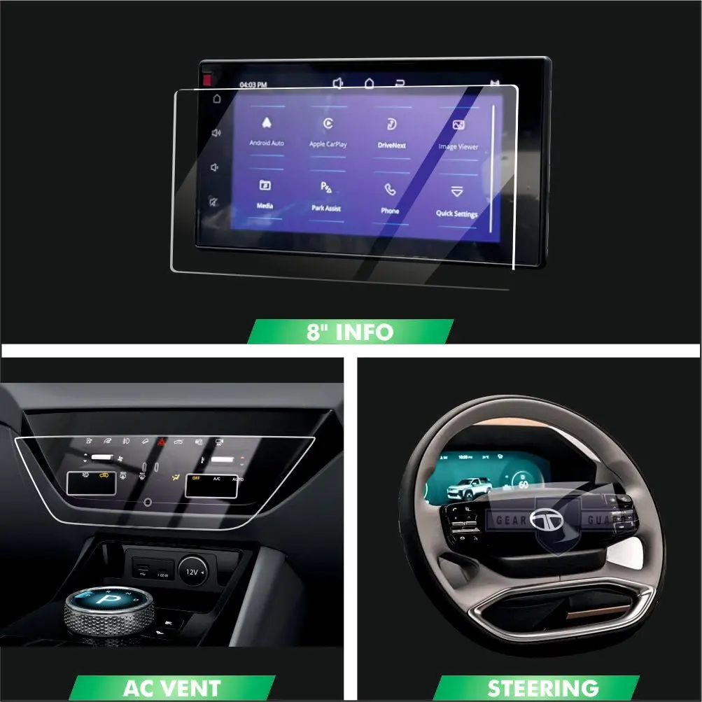 Tata Punch Ev Screen Guard Bundle [2026] 1