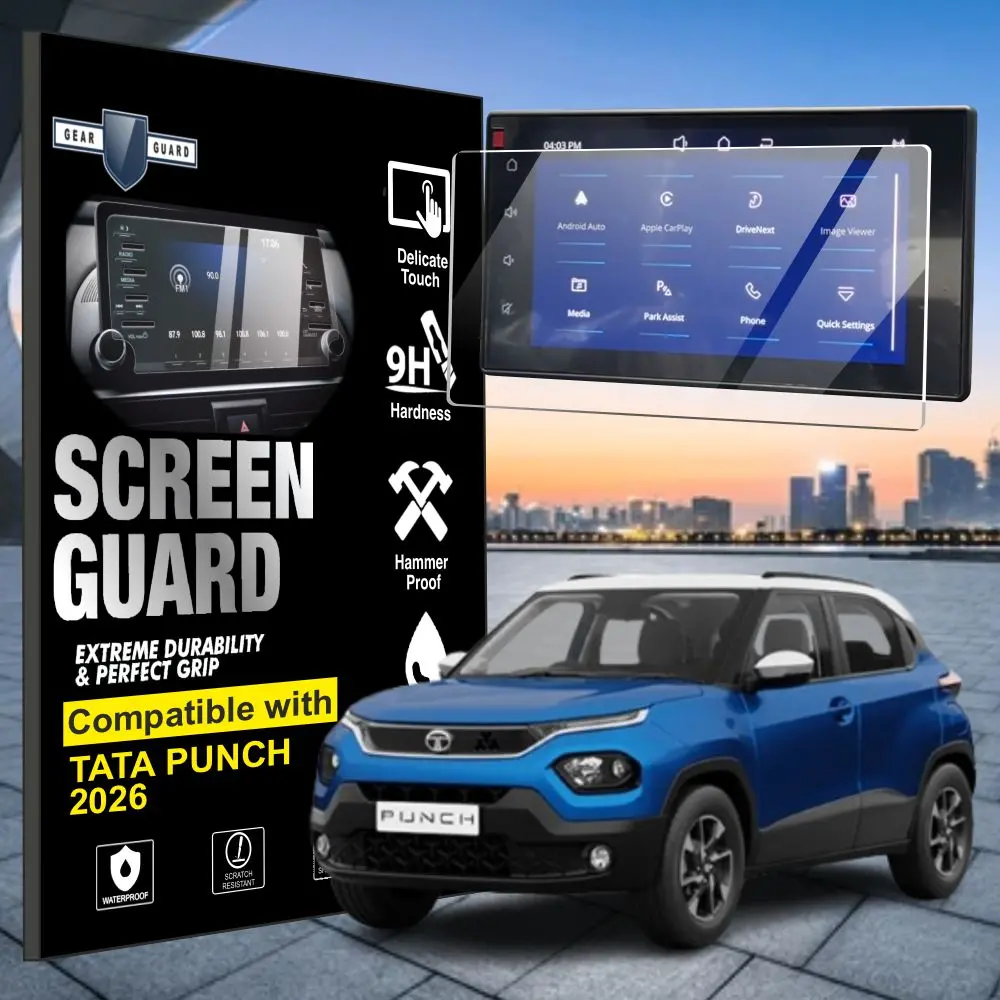 Tata Punch Facelift Touch Screen Guard 2026 1