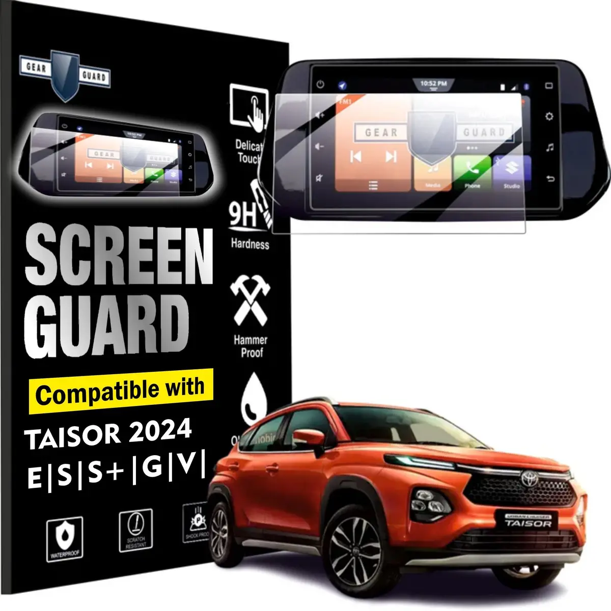Toyota Taisor Touch Screen Guard [2024-2026] 1