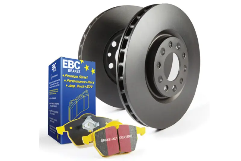 Stage 13 Performance Brake Kit – Yellowstuff Pads Paired With Rk Drilled & Slotted Rotors 1