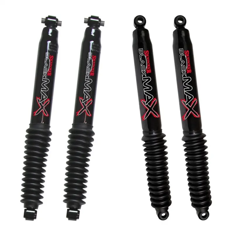 Skyjacker 2020+ Jeep Gladiator 6-6.5 In. Front & Rear Black Max Shocks Component Box 1