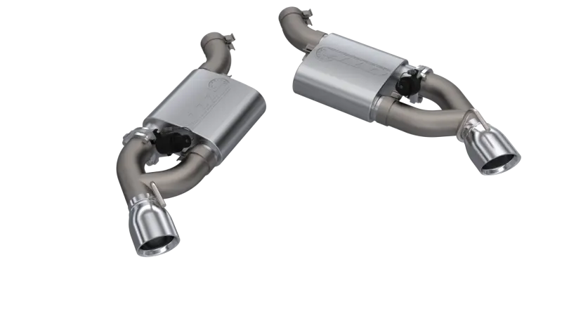 Qtp Screamer Axle-Back Exhaust – 304 Stainless Steel, Dual 4.5-Inch Tips, Fits 2016–2018 Camaro Ss 6.2L 1